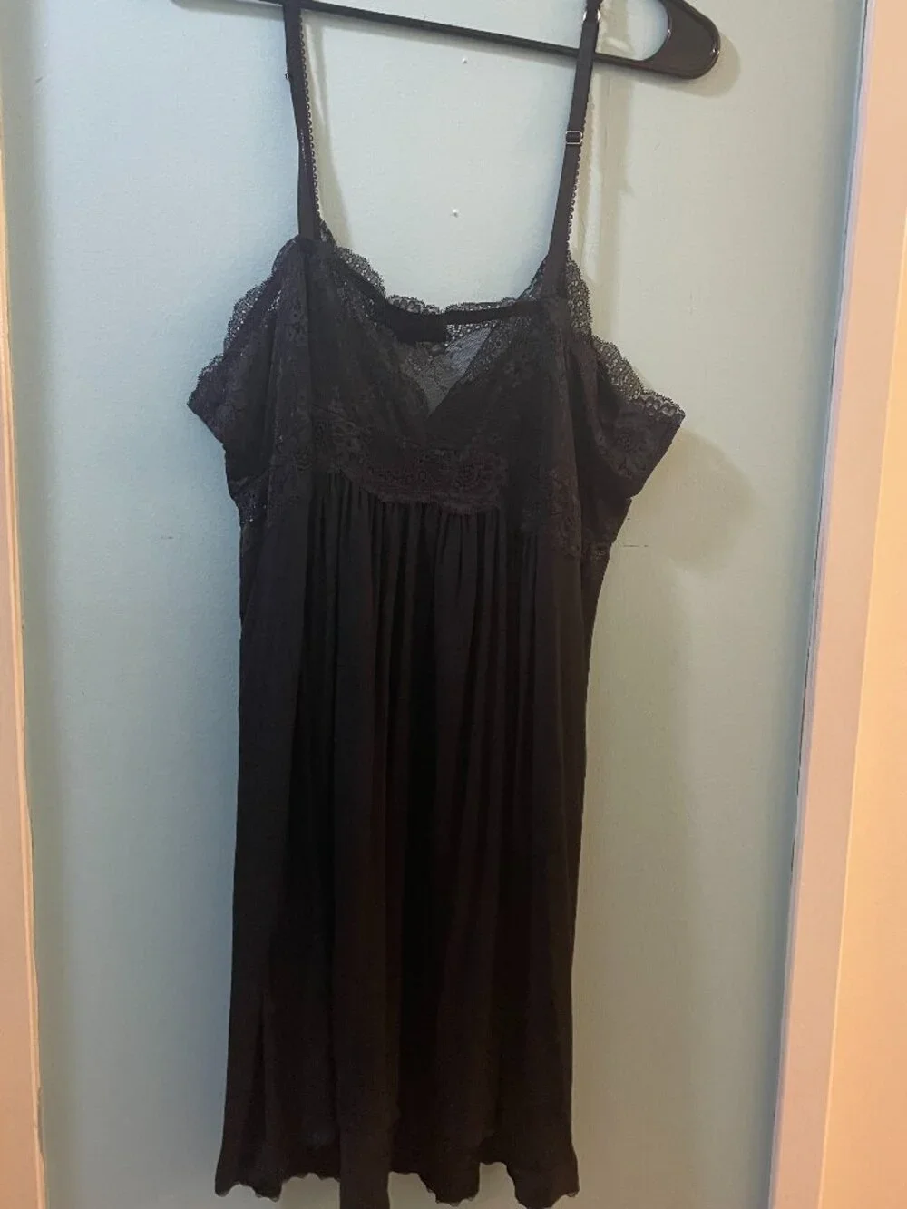 2x Black Lace Nightie, INC